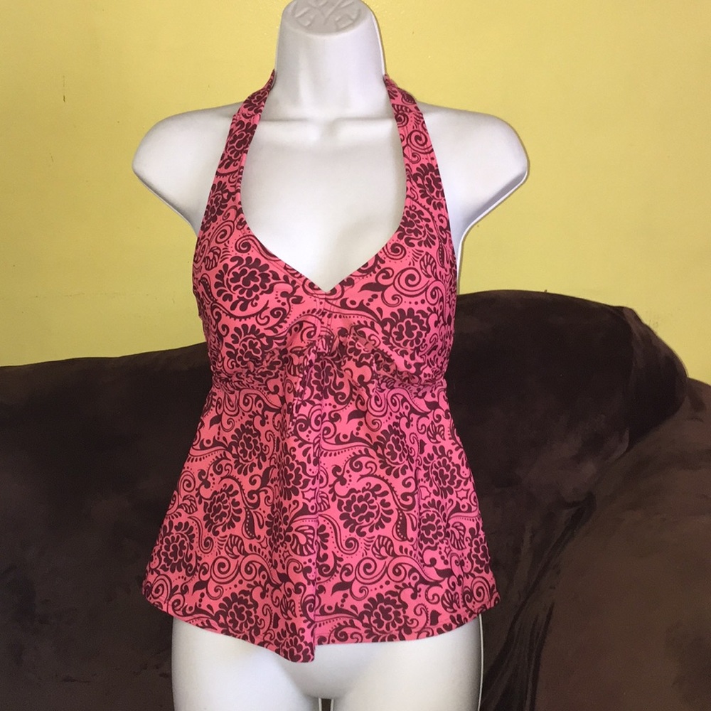 Liz Lange maternity swim tankini top size xs new